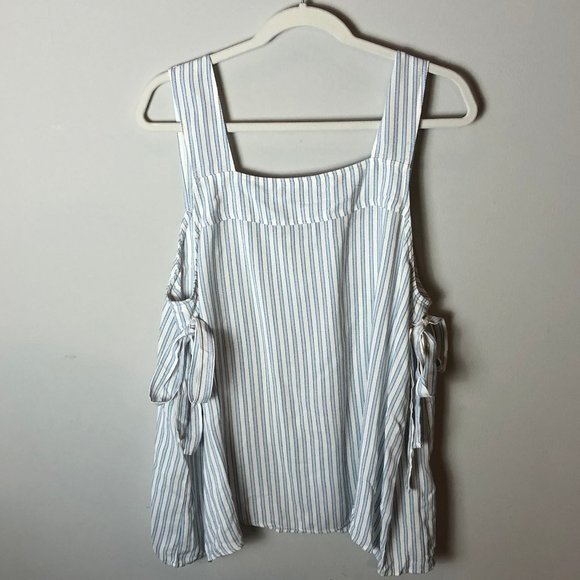 H&M plus size striped tank top (US 14) - Picture 1 of 4